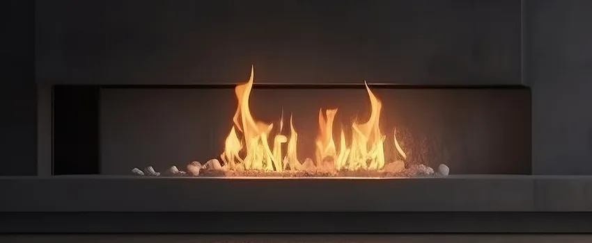B-Vent Gas Fireplace Installation in Bethpage, NY