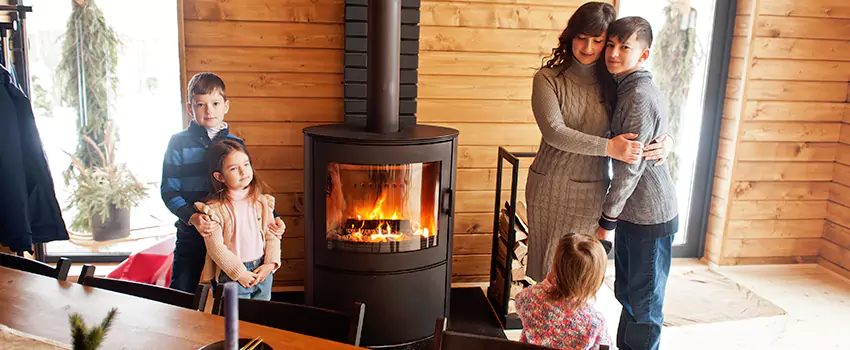 Morso Cast Iron Fireplace Insert Installation in Bethpage, New York