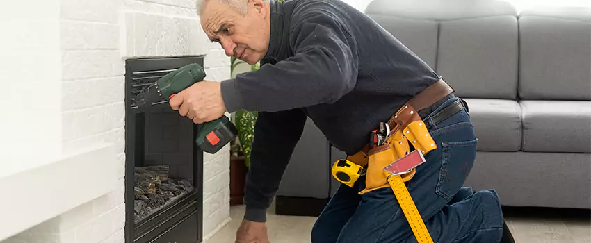New Indoor Fireplace Installation in Bethpage, New York