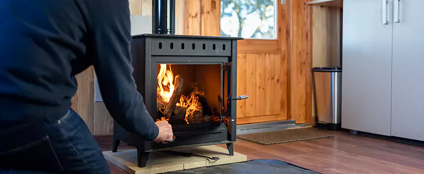 Open Hearth Wood Fireplace Installation in Bethpage, NY